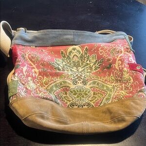 Lucky Brand shoulder bag. Free people style. Used condition.